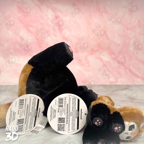 NEW Mofusand Cat in Red Panda Suit Plush + Min 11in Limited US Seller Meow 4.3in - Picture 7 of 7
